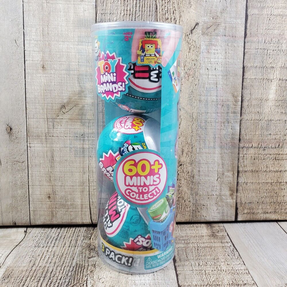 NEW Surprise Toy Mini Brands Capsule Collectible Toy 3 Pack by ZURU - Picture 3 of 6